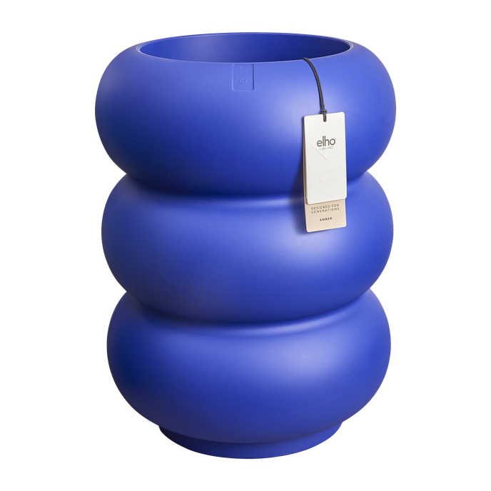 amber roll high 43cm royal blue